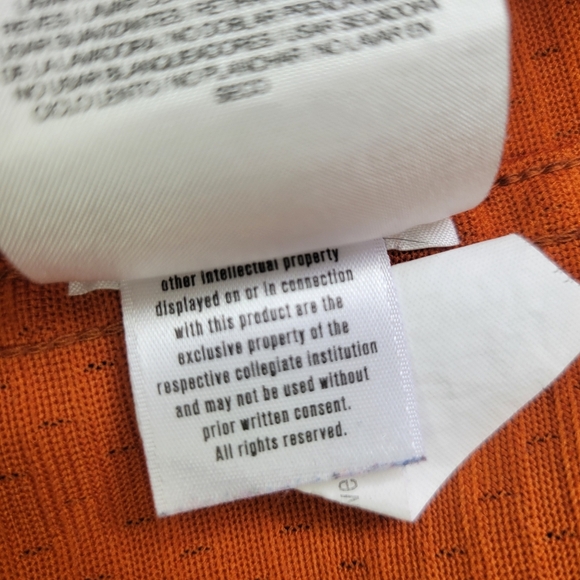 Nike TEAM Texas Longhorns Replica Football Jersey, Boy's Size M - Picture 8 of 9